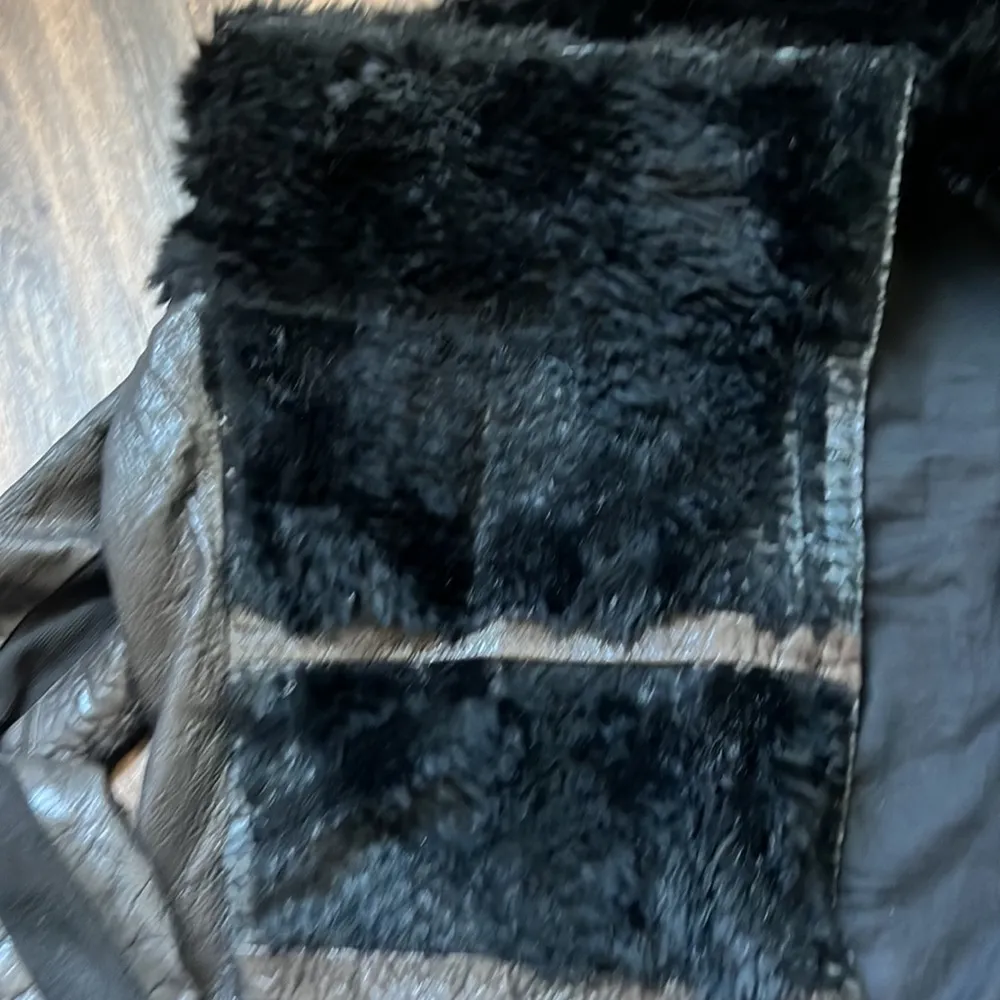 Helmut Lang  Fur Leather Jacket - Image 7