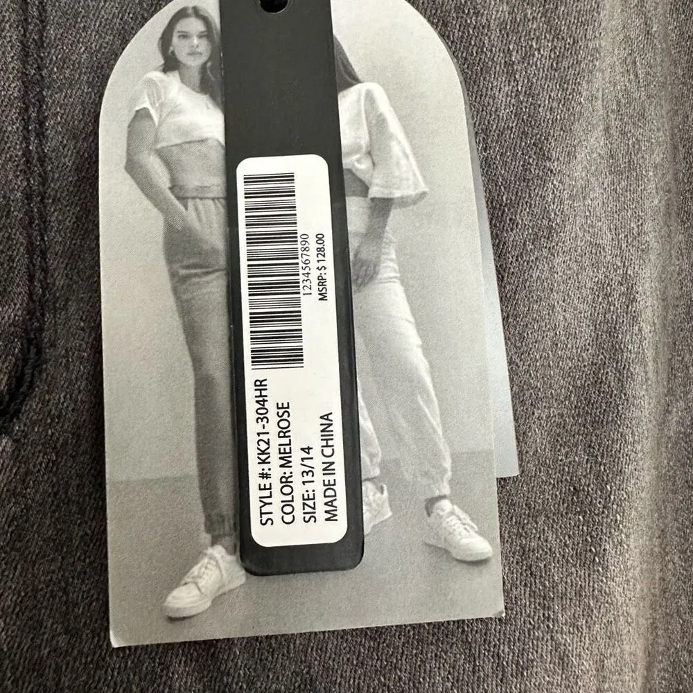 Kendall & Kylie Women’s 13/14 Kouture High Rise Crop Flare Jeans New NWT - Image 2