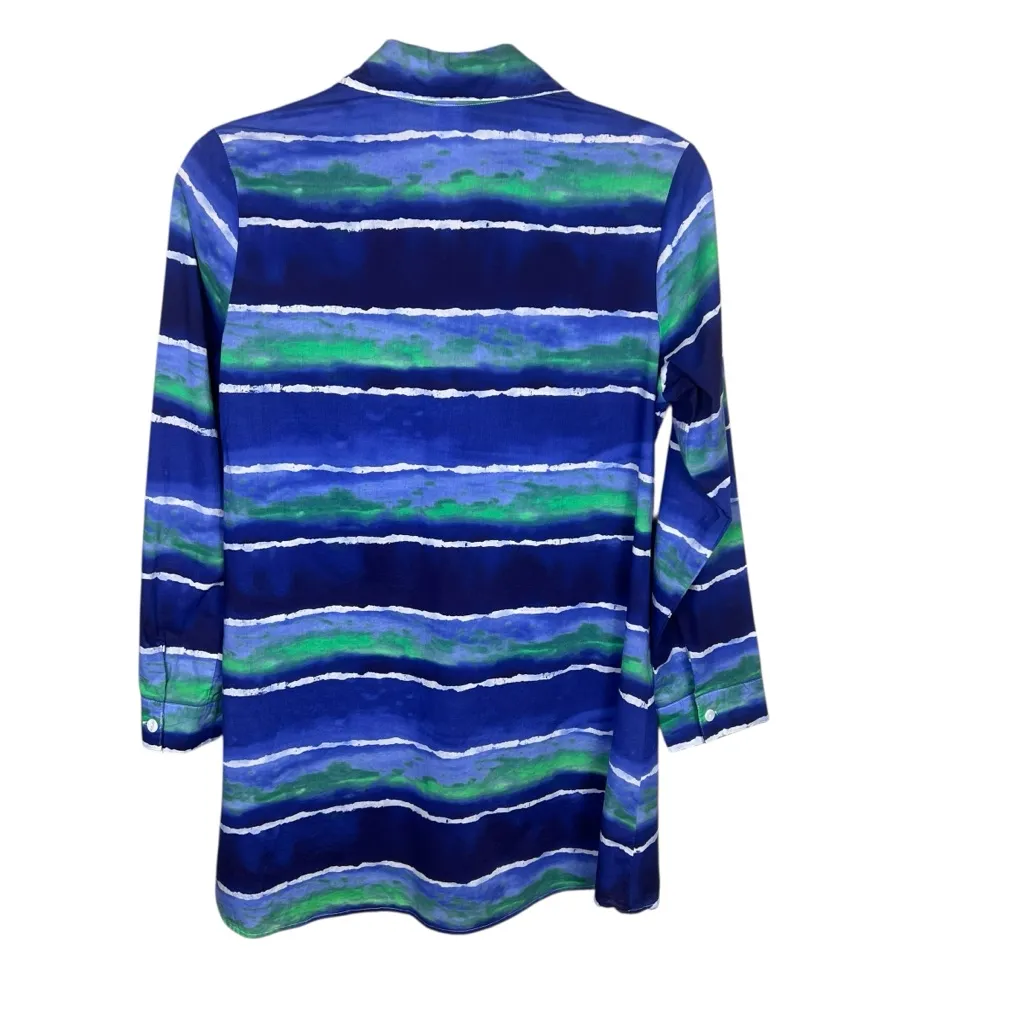 Tommy Bahama Button Down Coverup Shirt Dress Small - Image 6