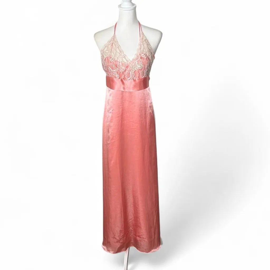 Vintage Victoria’s Secret Satin Maxi Gown - Image 2