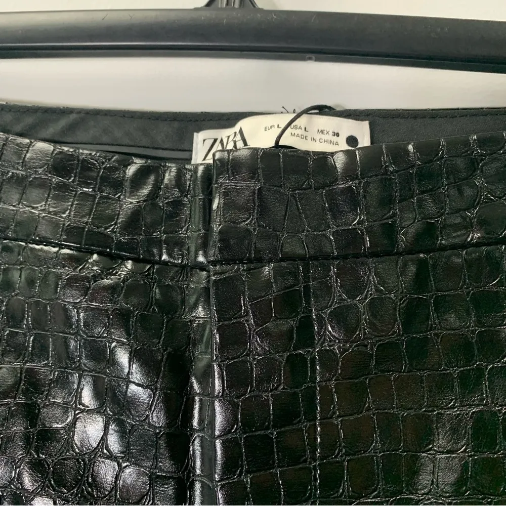 Zara croc faux leather pants. Ref 4369/254 - Image 9