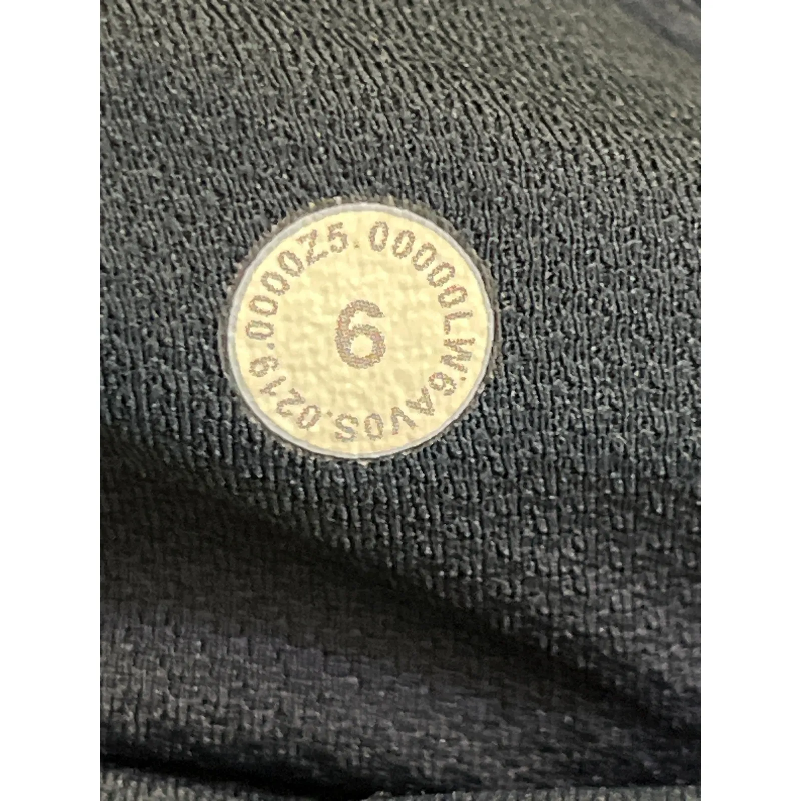 Lululemon Wunder Train Crop 23” True Navy Teal Stitch Size 6 High-Rise Leggings - Image 2