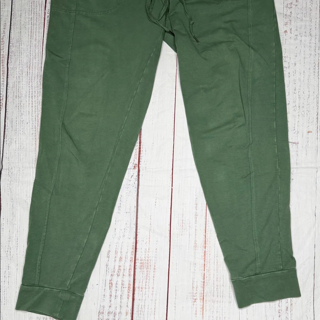 Saturday Sunday Casual Olive Jogger Pants for Women Size S Green - Image 6