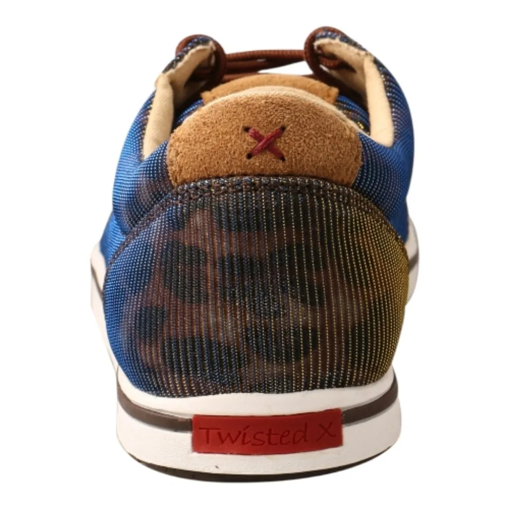 Twisted X Irridescent Leopard Casual Sneakers Moc Toe 6½ Bohemian Western - Image 2