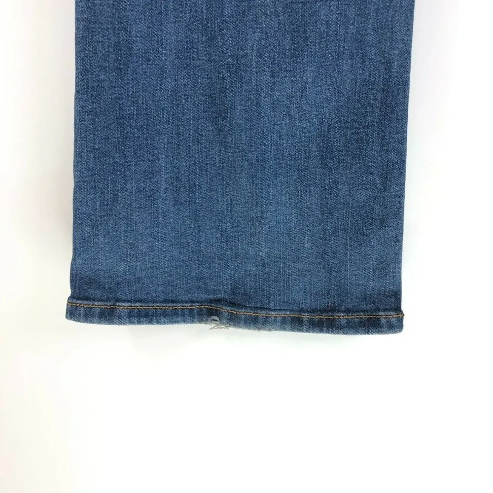 Level 99 Womens Jeans Boot Cut Medium Wash Stretch Size 28 Blue - Image 4