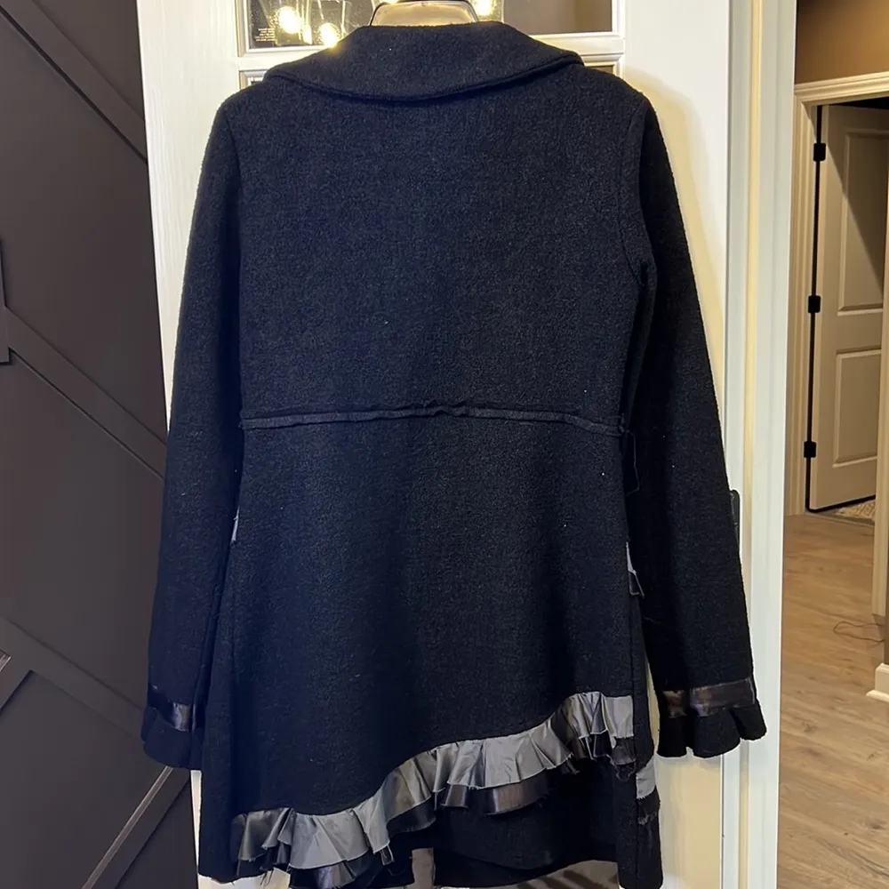 BUCKLE BKE Wool Coat Jacket Size Small - Image 2