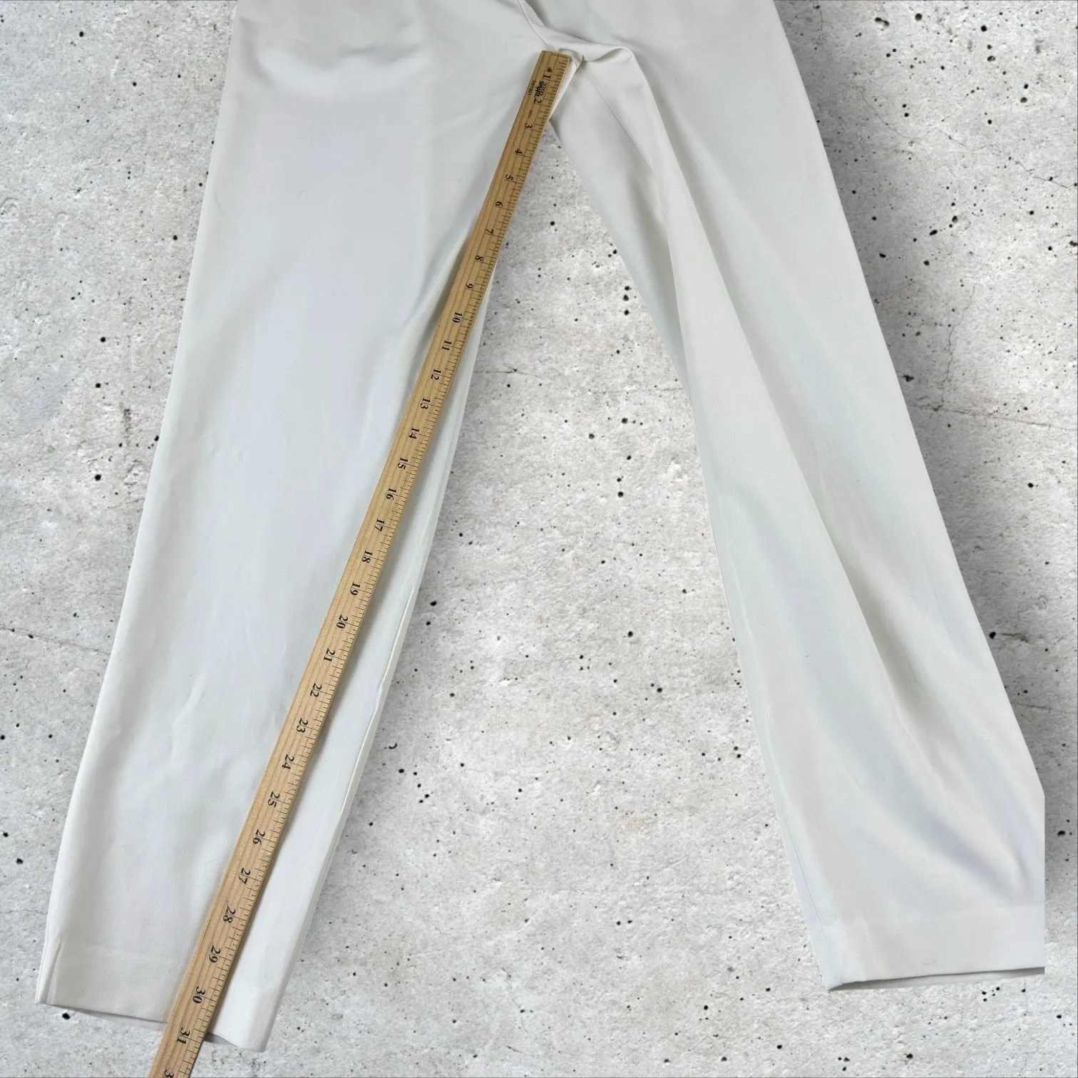 Ronny Kobo Leone Pleated Trouser Pants White Sz S‎ - Image 8