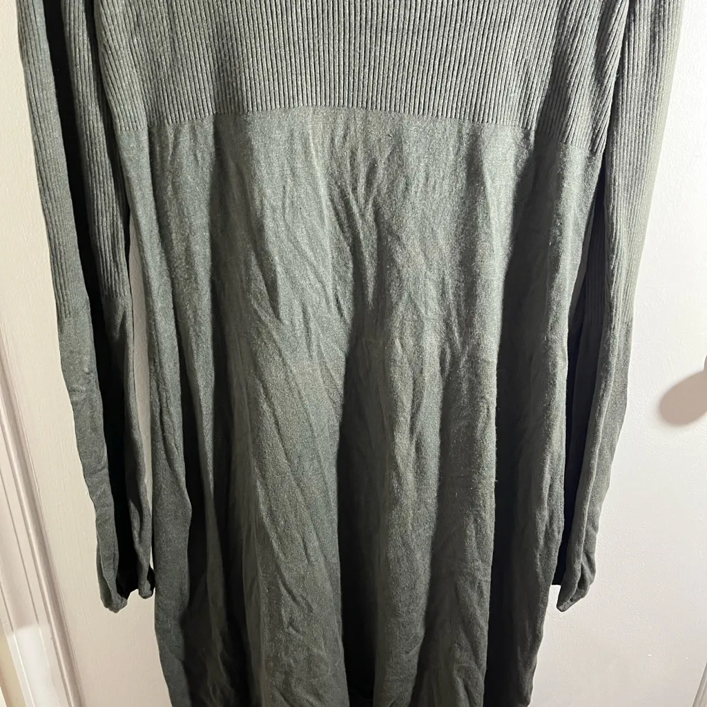 BCBGMaxAzria Olive Turtleneck Sweater Dress - Image 6