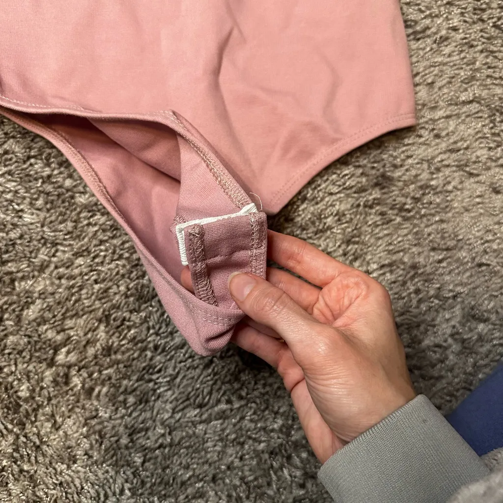 Timing Pink Bodysuit - Image 3