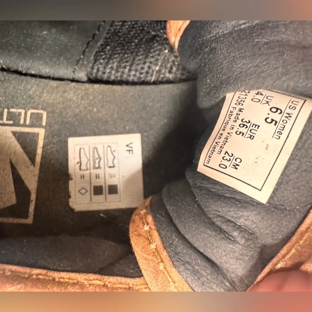 Vans UltraRange Cork Eco Vegan Low Top Sneakers Womens 6.5 Trip Walking Comfort - Image 8