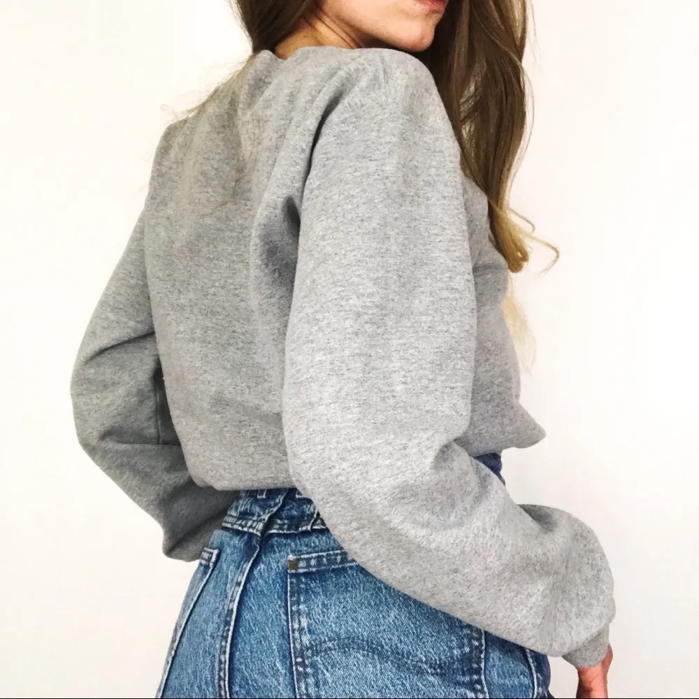 Vintage Allegany Crewneck Souvenir Sweatshirt | Size S Gray - Image 9