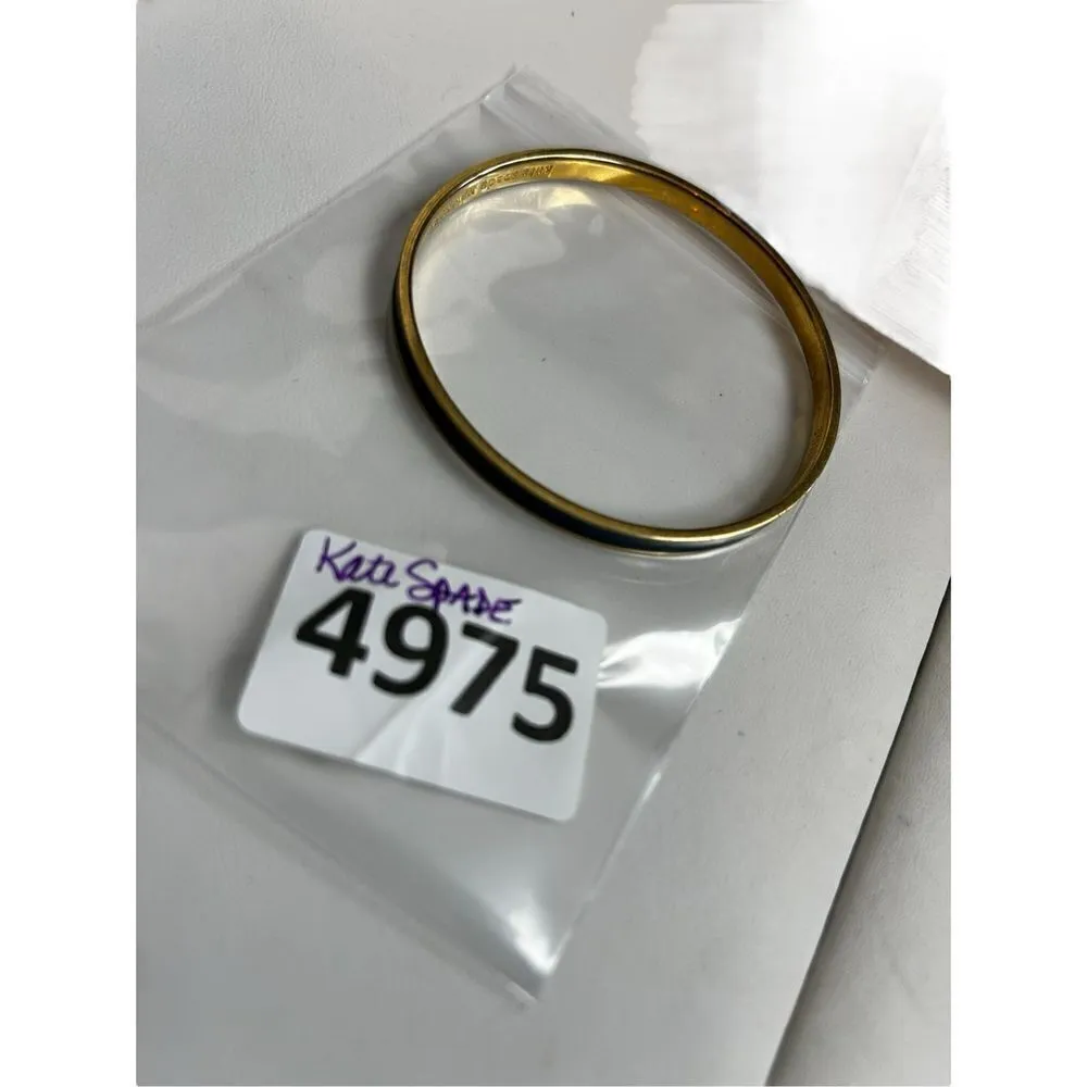 Kate Spade Bangle Bracelet True Blue And Gold Tone - Image 7