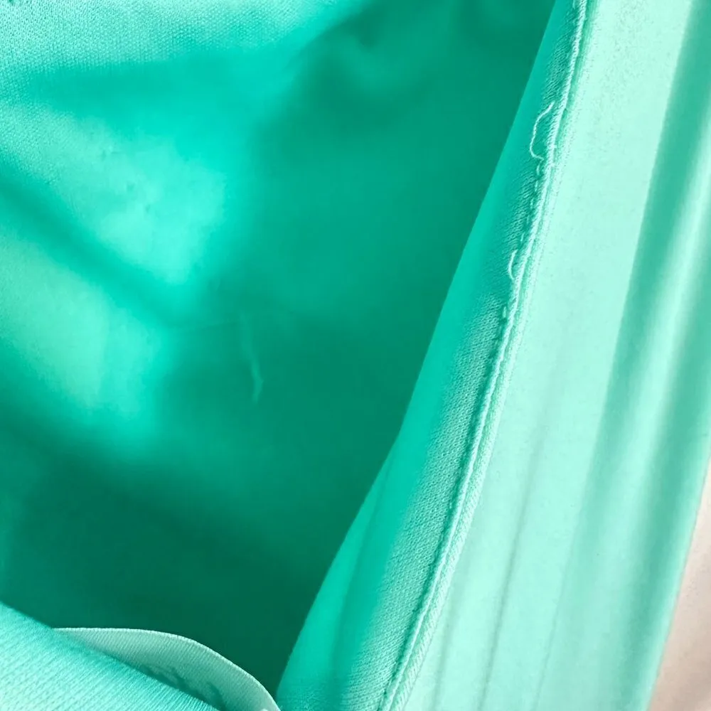 KATIE MAY Great Kate Ruched Gown in Supercharged Mint Size Large - Image 12