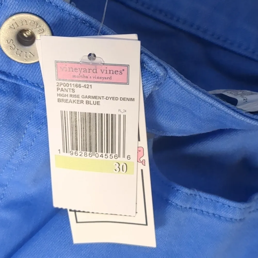 VINEYARD Vines breaker blue high rise skinny jeans size 30 - Image 4