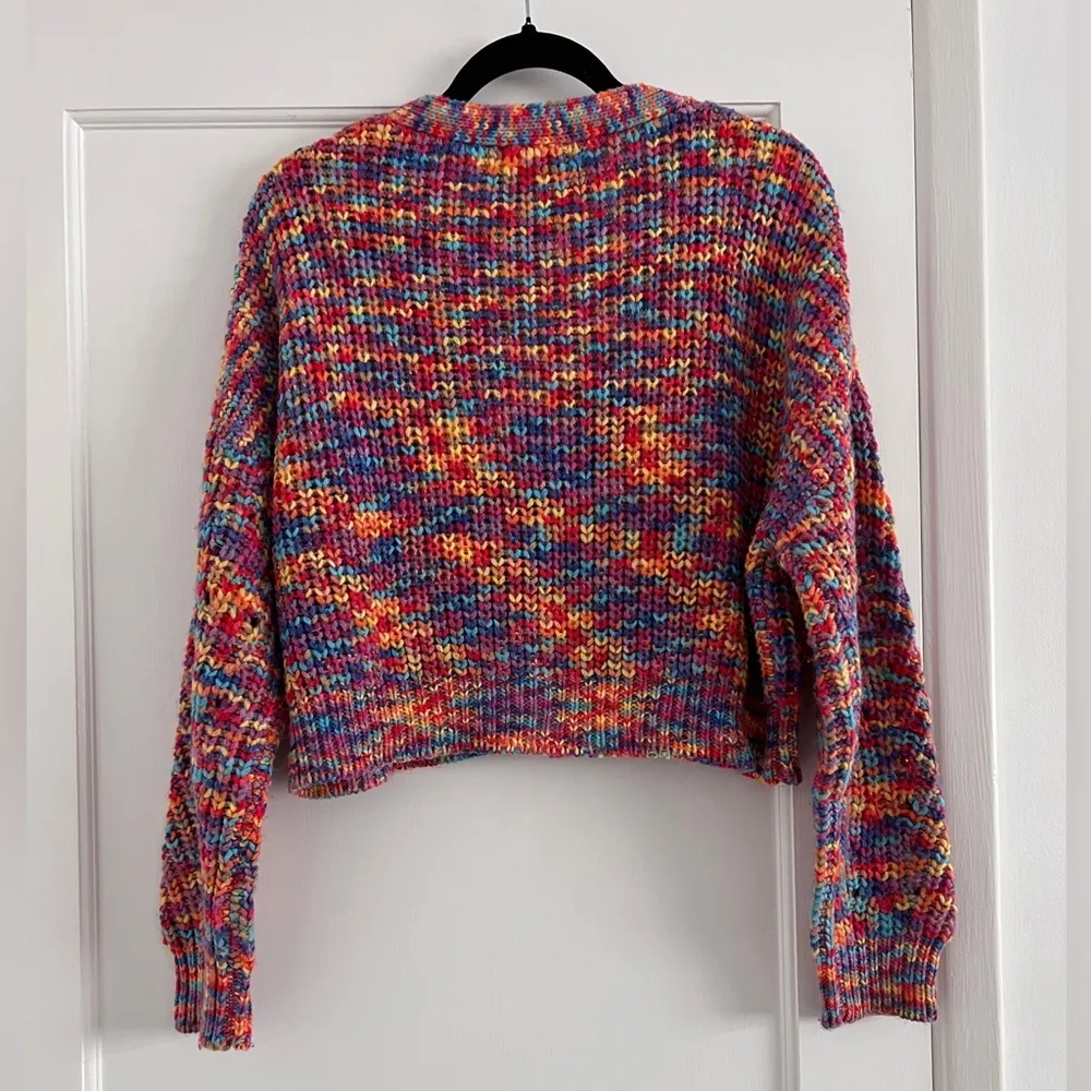 Line + Dot Bonnie Multicolor Cardigan - Image 8