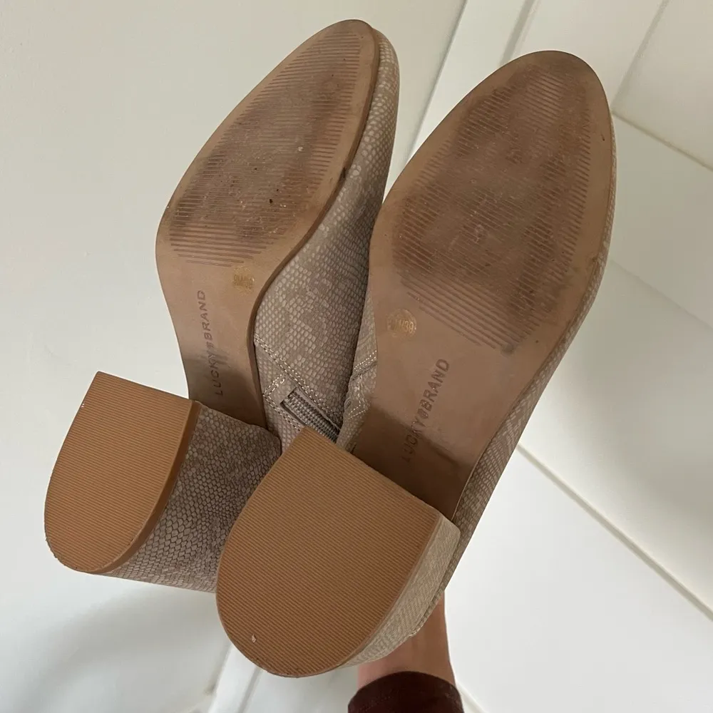 Beige Booties - Image 5