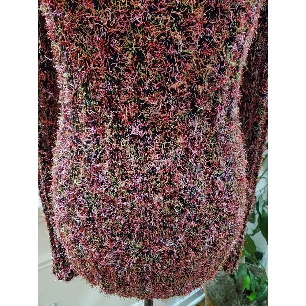 Marsh Landing Women's Acrylic Cowl Neck Long Sleeve Pullover Knit Sweater Size L - Image 5