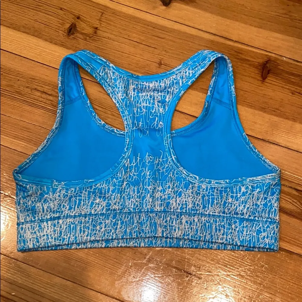 Nike Just Do It Blue Bra - Image 2