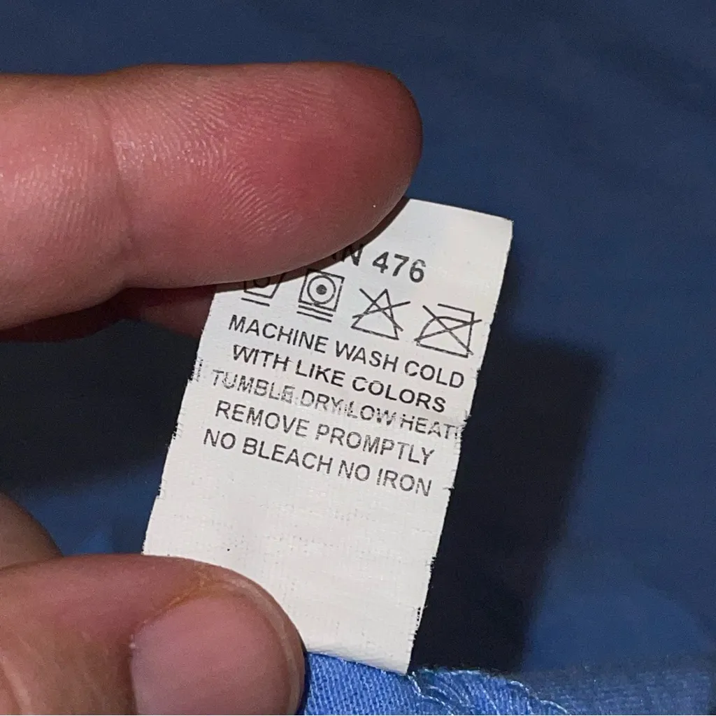 Wright & Ditson shirt Blue Size XL - Image 7