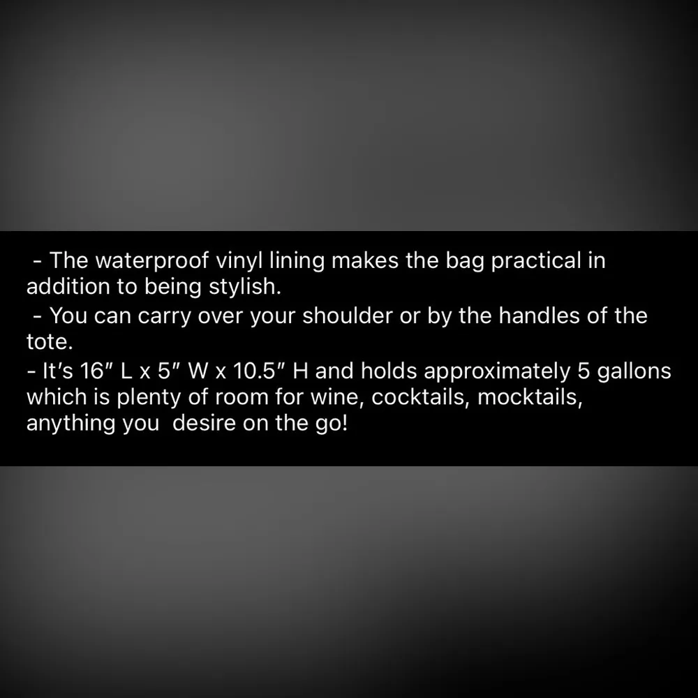 Light green tote cooler bag vacation beach bag - Image 10