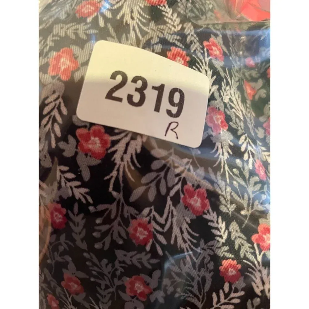 Izod Floral Print Underwire Bra 42DD Adjustable Straps & Back Hook Closure‎ - Image 7