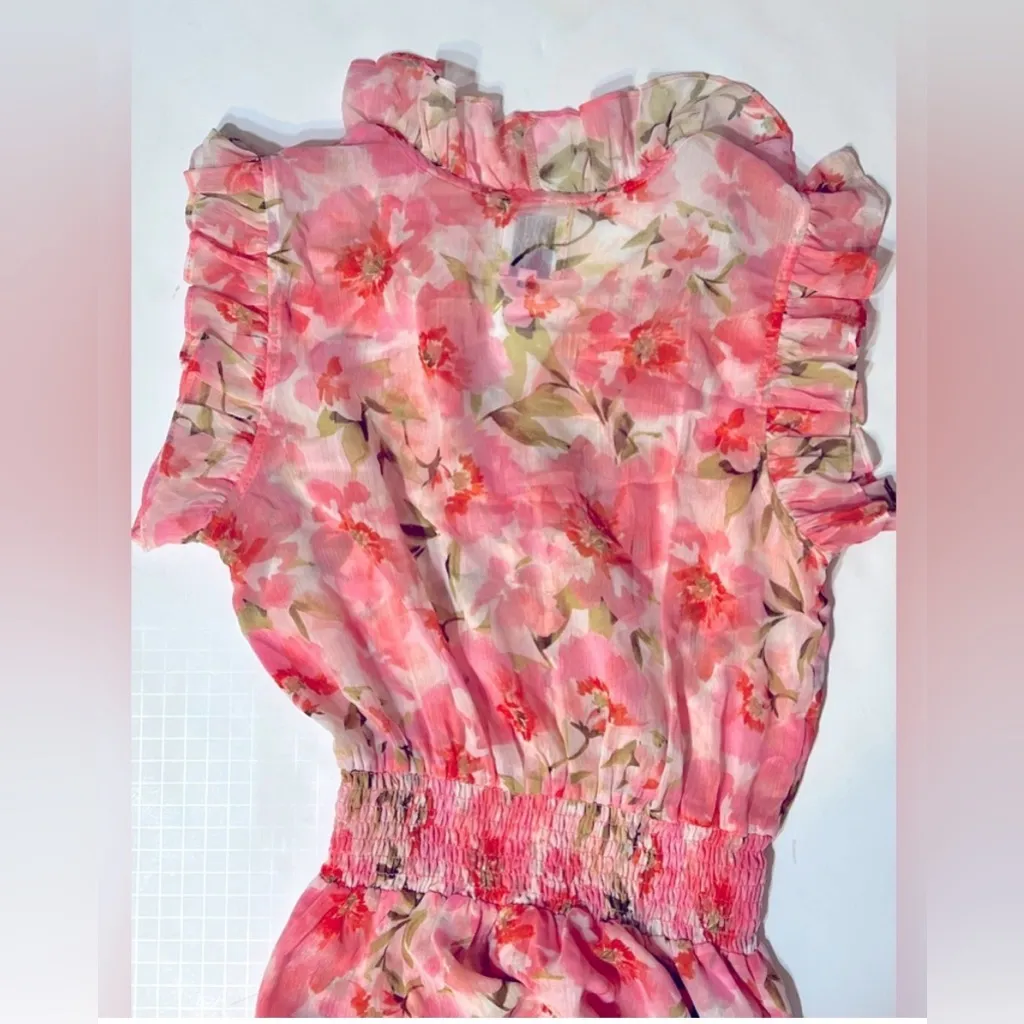 Like new! Misa Los Angeles Kidada Dress in Blushing Flora, size S - Image 6