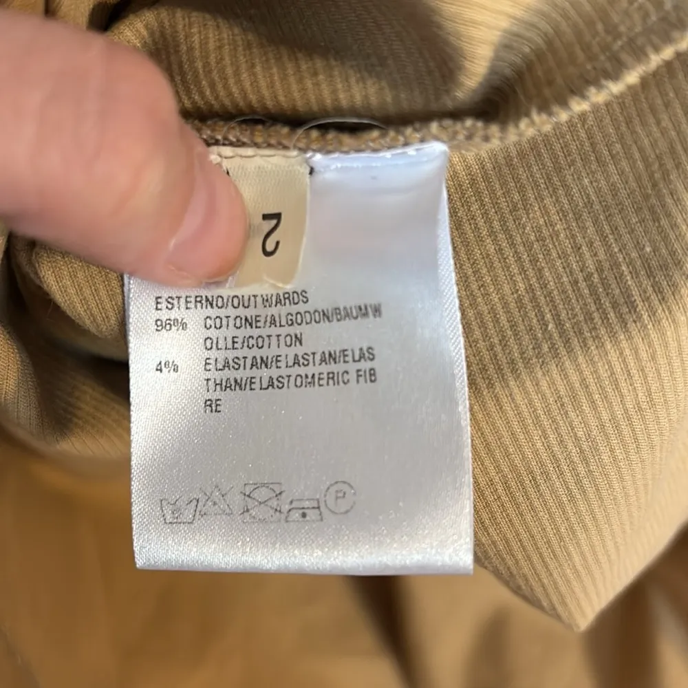 A La Fois Jumoer Dress Tan Size 2 - Image 3