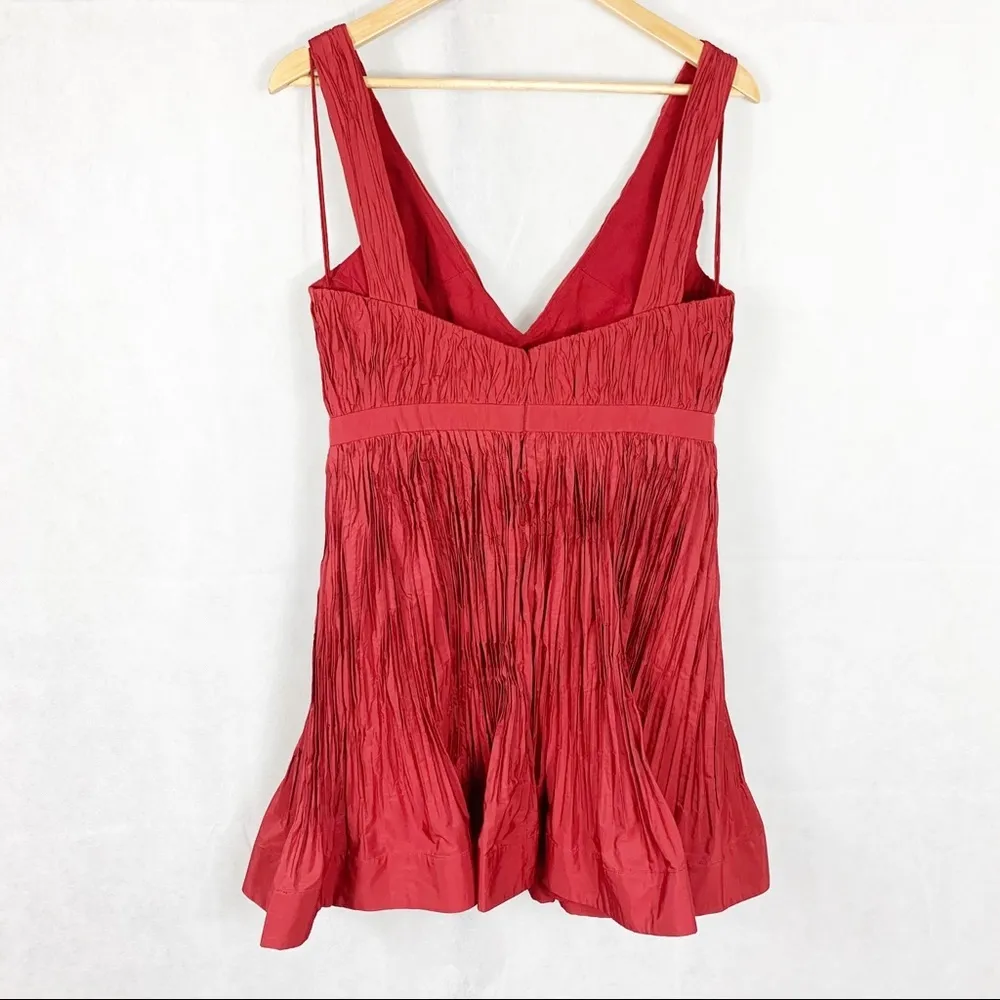 Alexis Marilou V neck Holiday Formal Party mini dress - Image 7