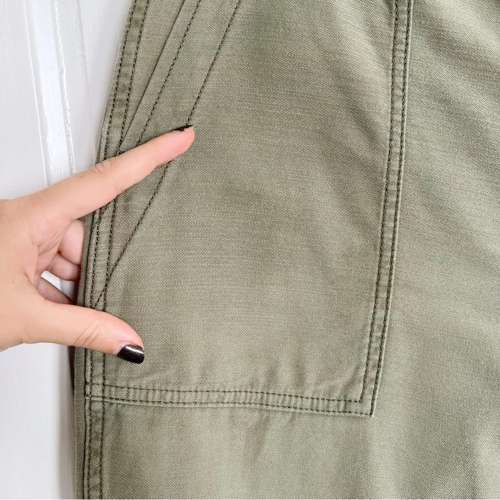 Madewell • Griff Tapered Fatigue Cargo Pants high rise loose baggy ankle crop - Image 10