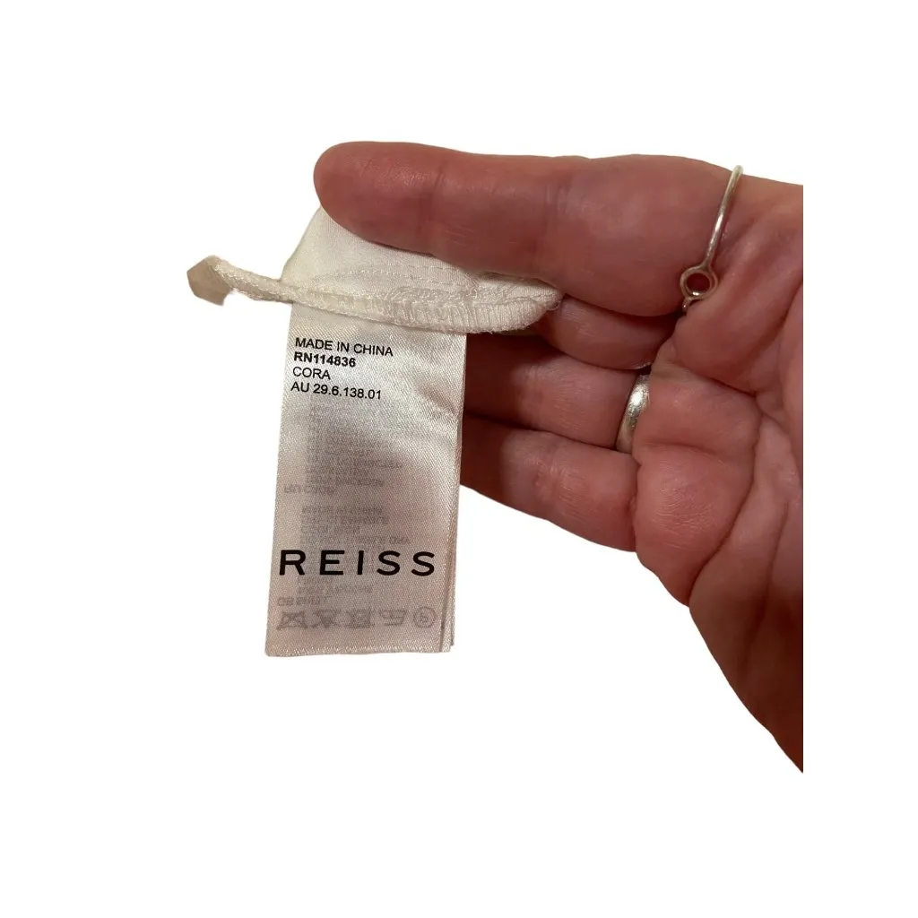 Reiss Midi Dress White Size 6 - Image 4