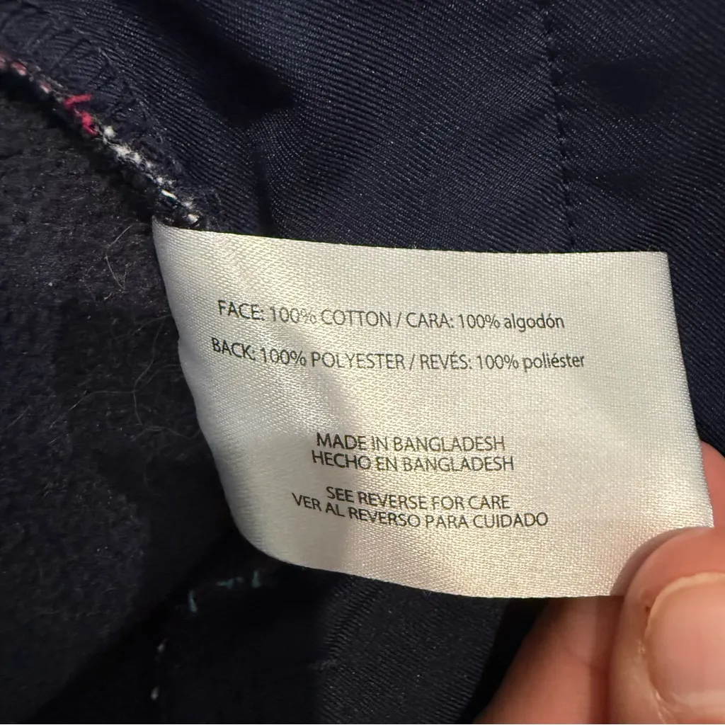 Orvis Fleece Lined Plaid Flannel Pinnacle Shirt Jacket Shacket Women’s XXL Blue - Image 6