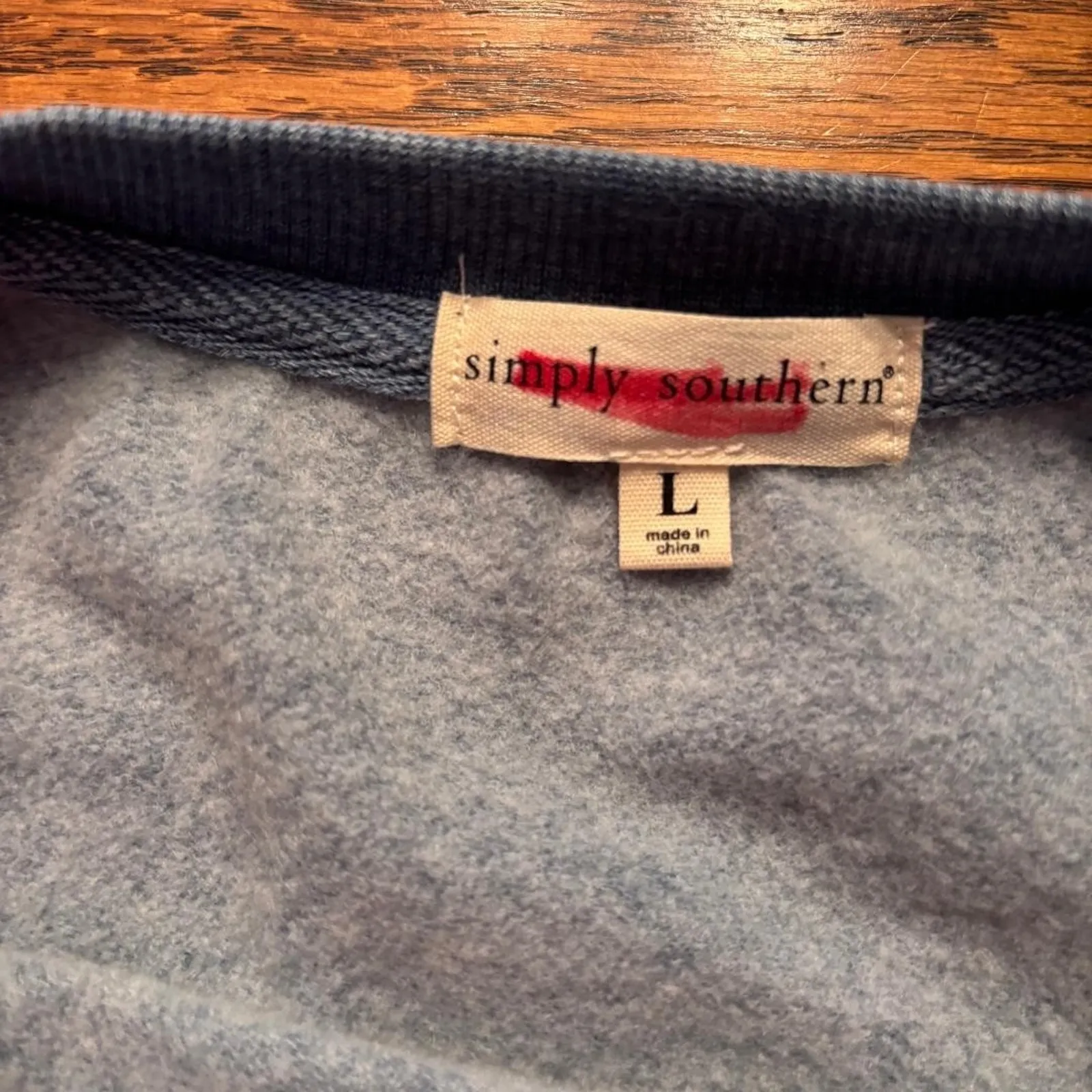 Simply Southern Crewneck Women’s Sweatshirt Western Barbie Size Large - Image 5