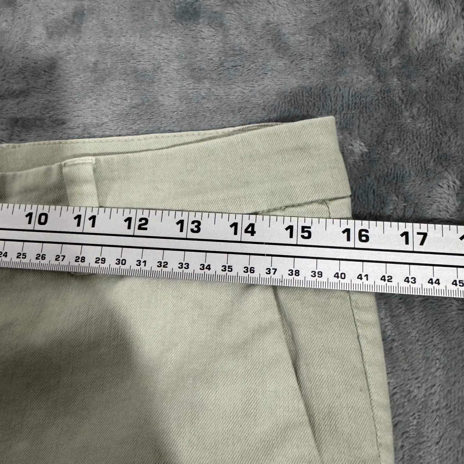 Brunello Cucinelli Beige Monili Trim Belt Loop Straight Leg Pants Size 8 - Image 15