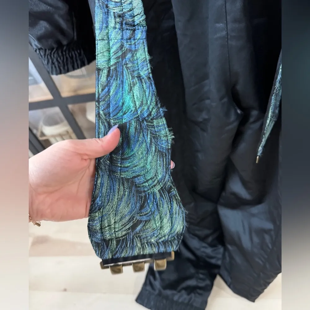 Vintage 70s SKEA Ski suit snowsuit jacket one piece embroidered knit pockets - Image 12