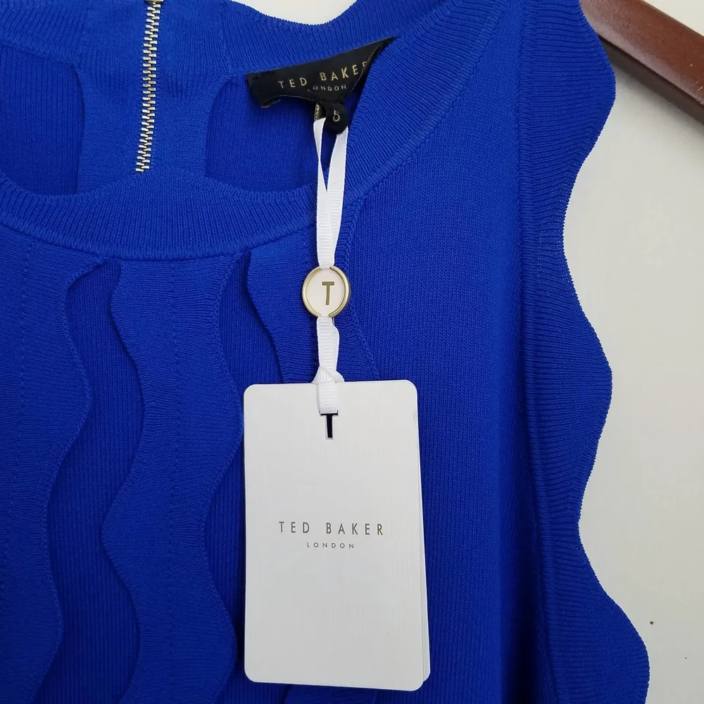 TED BAKER Rianori Scallop Shift Dress NWT - Image 7