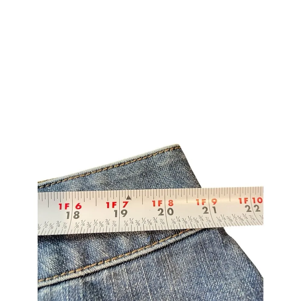Lane Bryant Elastic Waist Tighter Tummy Technology Crop Denim Jeans 22 - Image 16