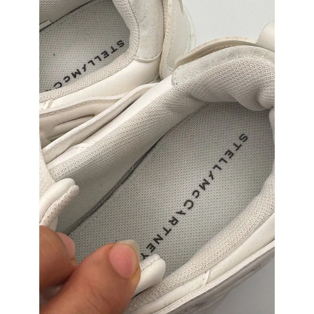 Stella McCartney S-Wave 1 Trainers in white ice size 42 / US 12 - Image 8