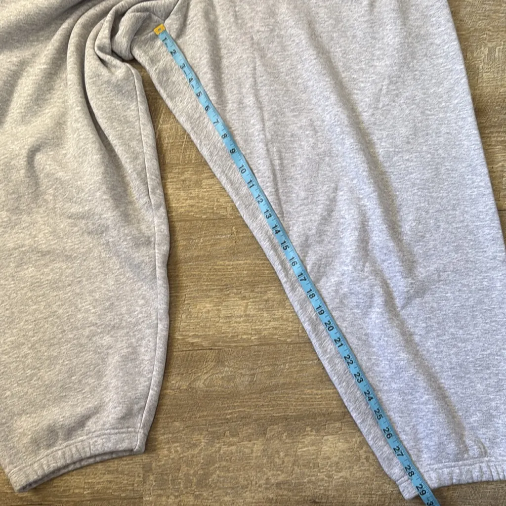 SKIMS Cotton Fleece Cotton Jogger Light Heather Grey Size 4X - Image 3