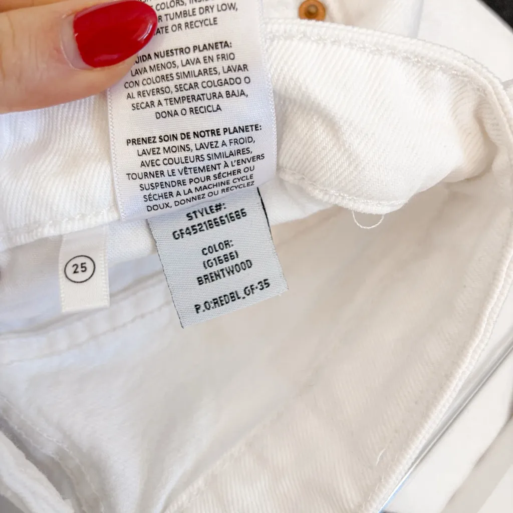 GRLFRND Karolina High Rise Straight Crop Jeans Brentwood - Image 10