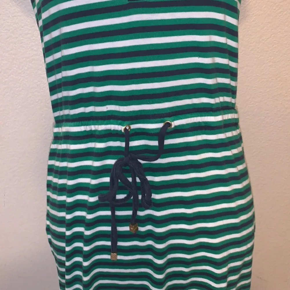 Jones New York  Sport green striped midi dress - Image 4