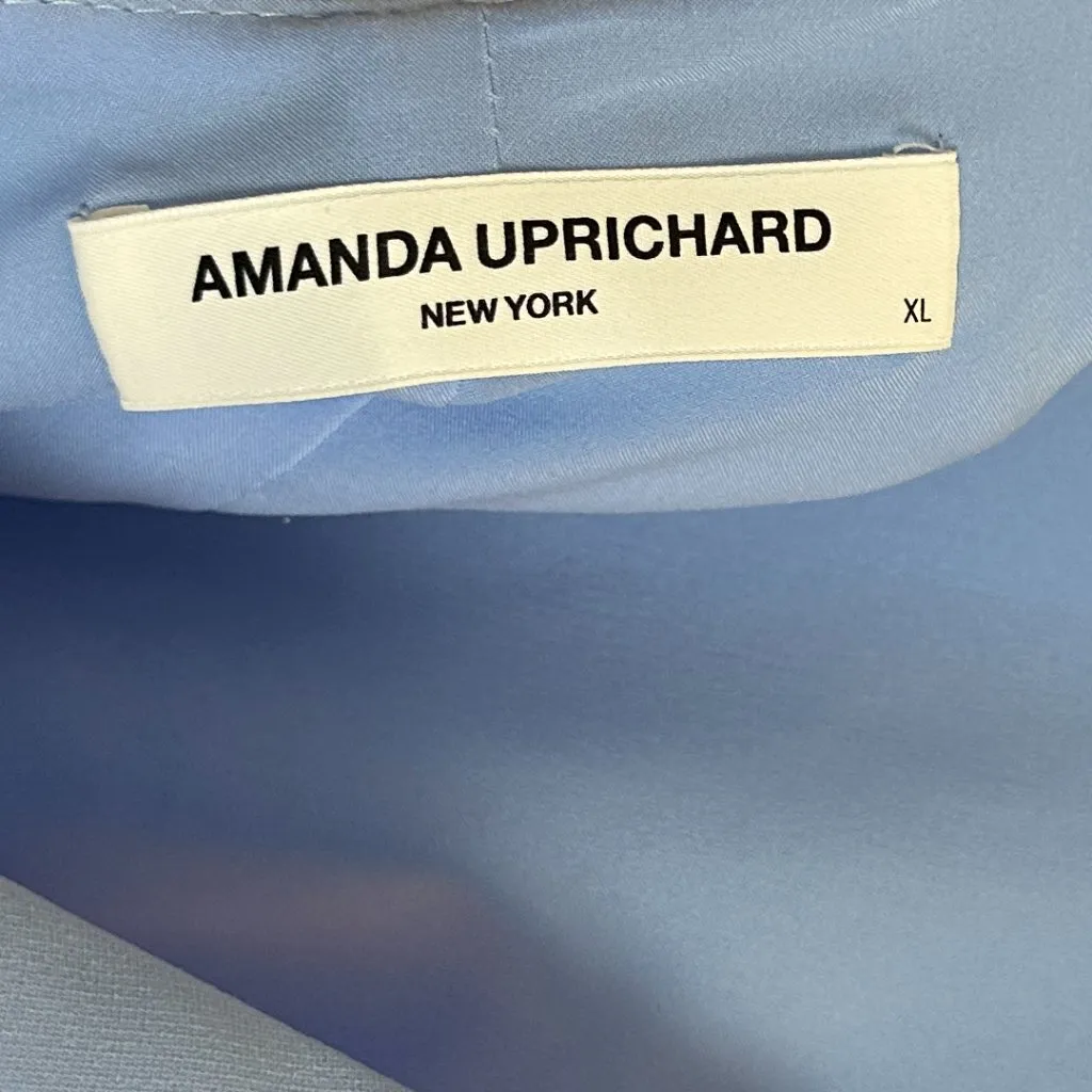 AMANDA UPRICHARD Marbella Maxi Dress in Baby Blue Size X-Large - Image 6