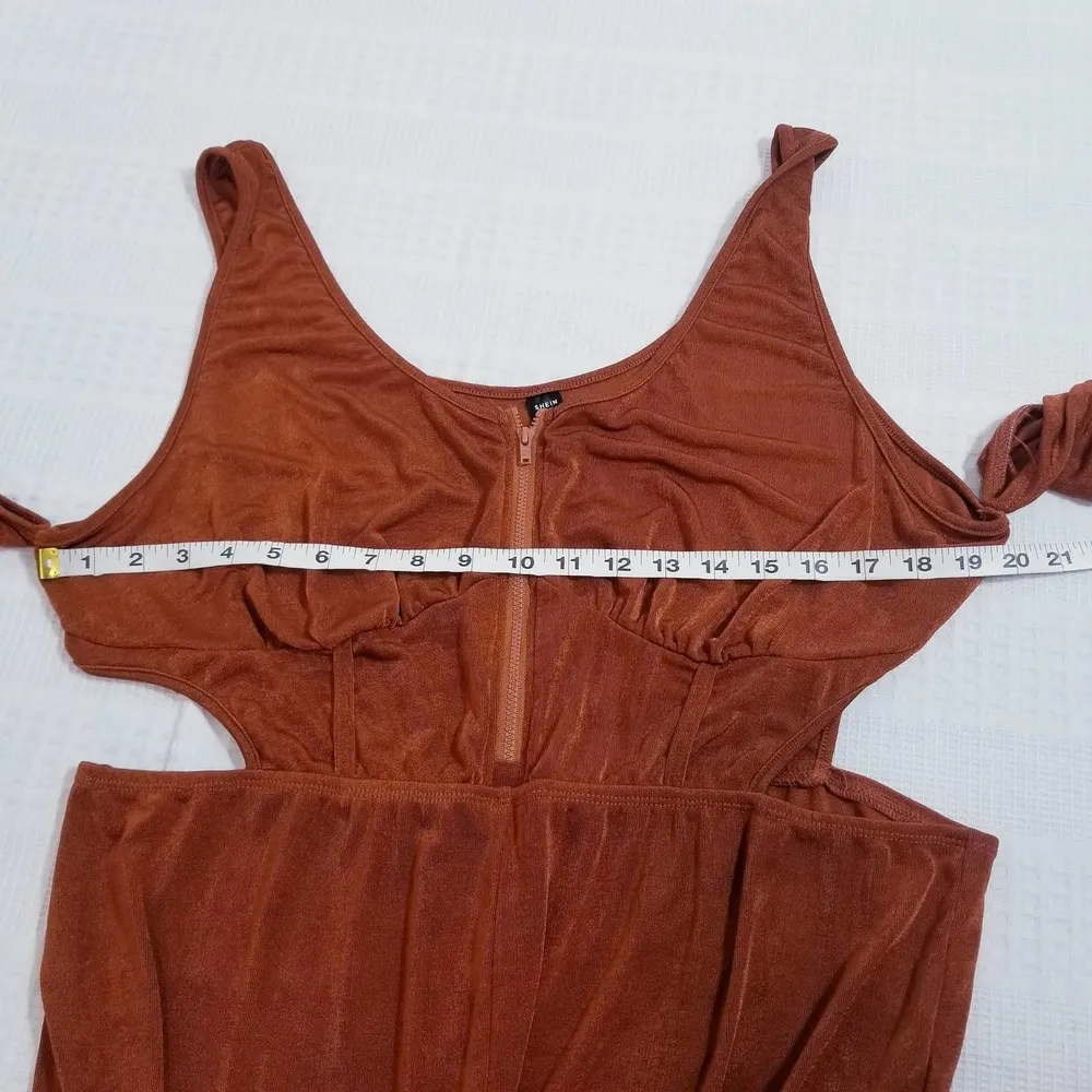 SHEIN Curve Knit Cutout Jumpsuit - Image 4