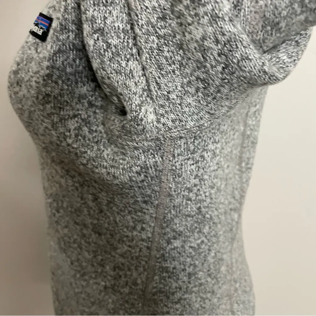 Patagonia  Better Sweater Fleece Jacket 1/4 Zip Pullover Zipper Pocket Grey - Image 7