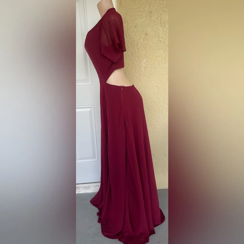 Lulu's Burgundy Maxi Dress - Image 7