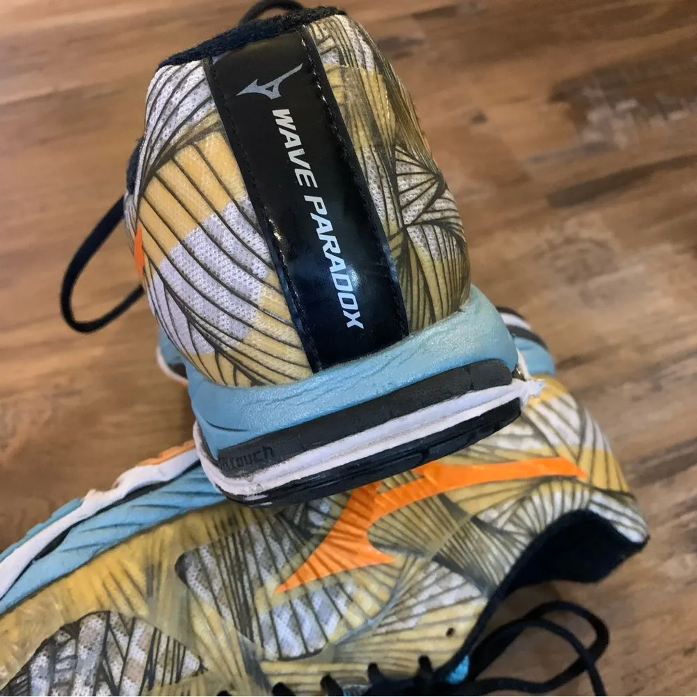 Mizuno Wave Paradox Running Women's multi-color Shoes 9.5 sneakers - Image 6