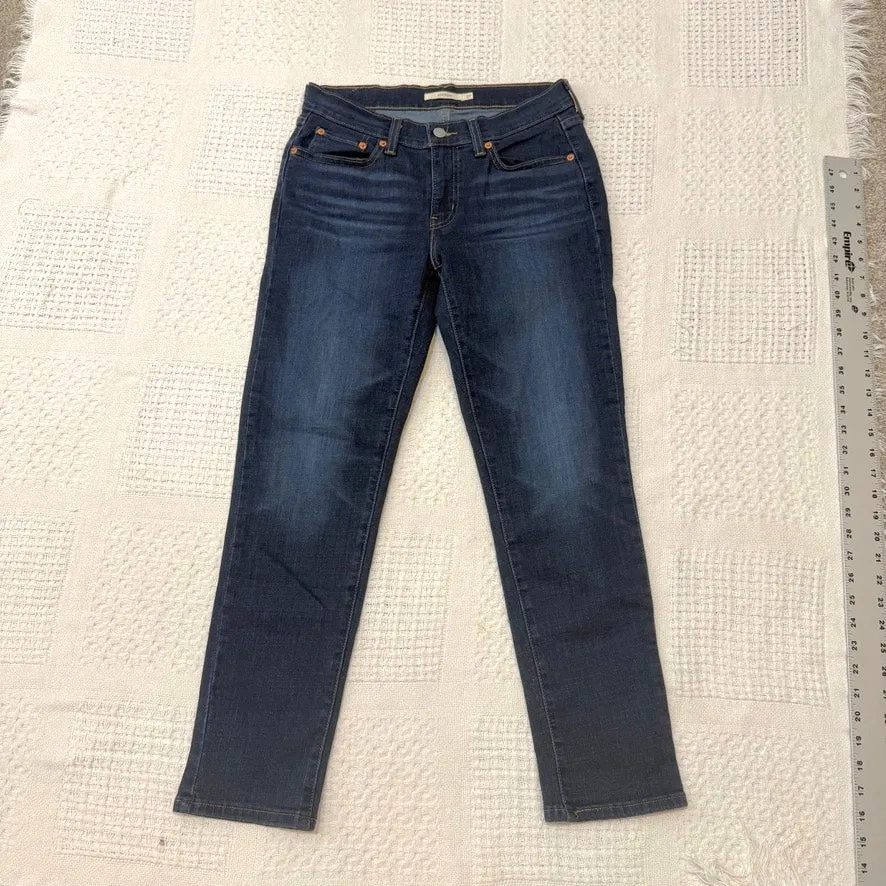 new NWOT Levi's Boyfriend 27 mid high rise stretch jeans J2 3054 - Image 9