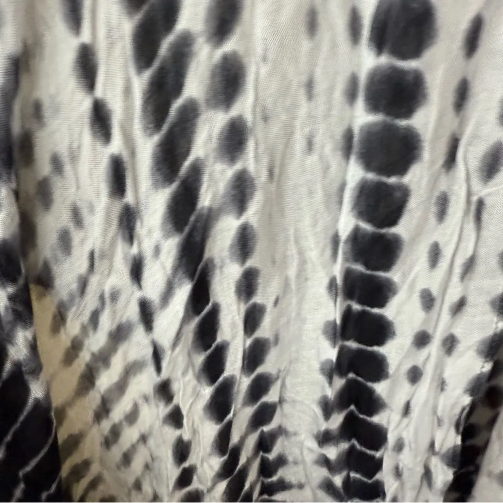 Michael Stars ALLIGATOR Tie Dye Print Convertible Ruana Scarf One‎ Size Cover Up - Image 7