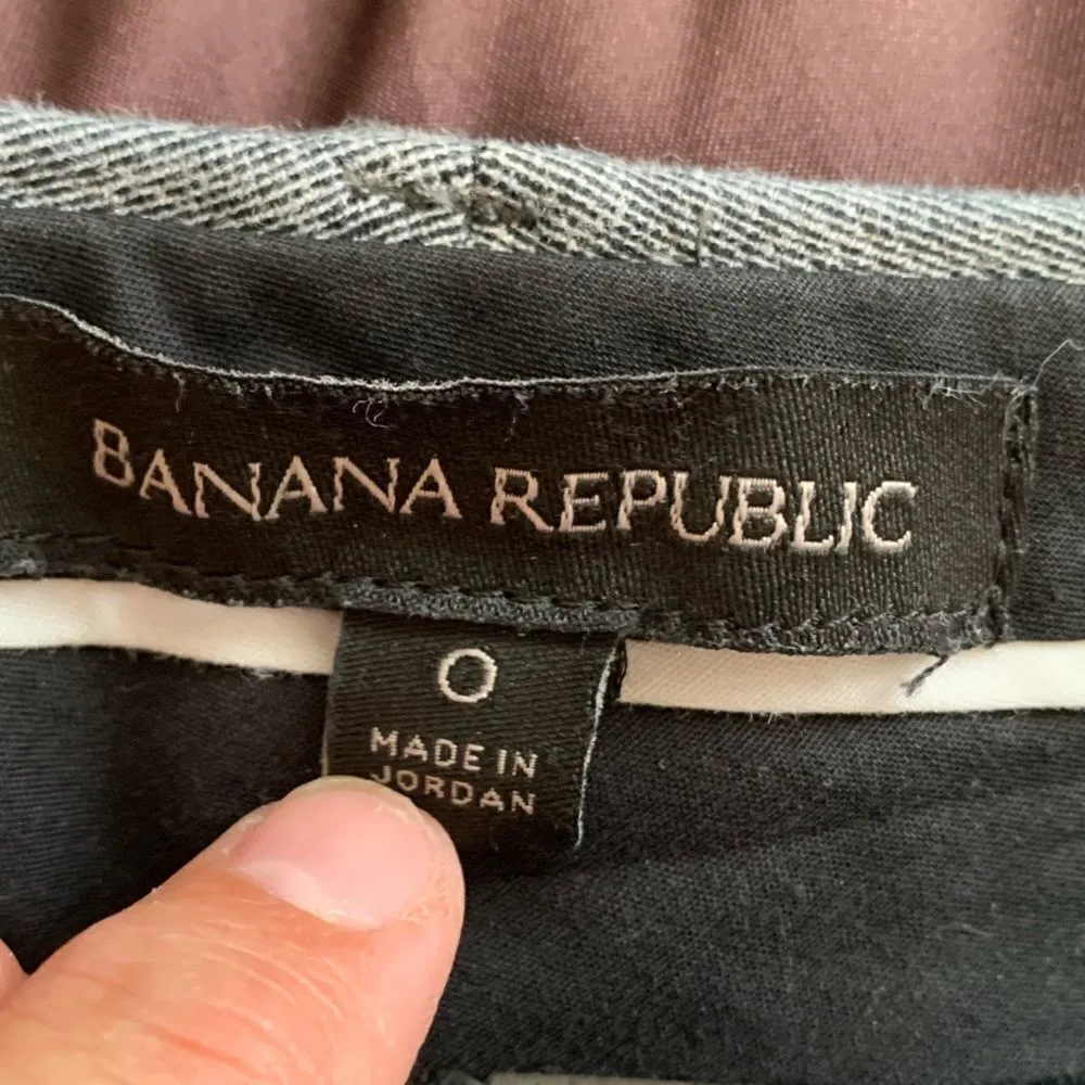 Banana Republic Sloan Grey pants size 0 - Image 3