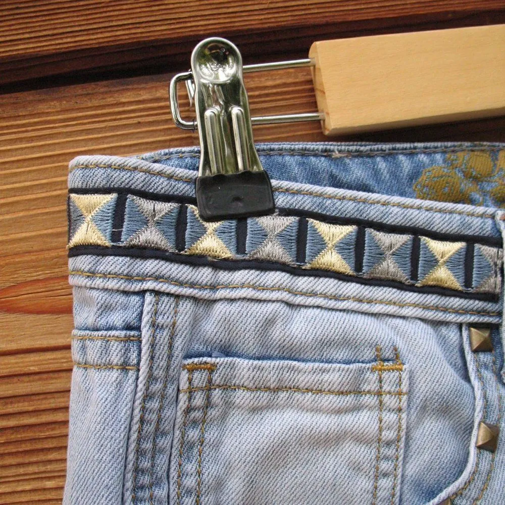 Desigual  Patchwork Relaxed Fit Jeans - Image 7