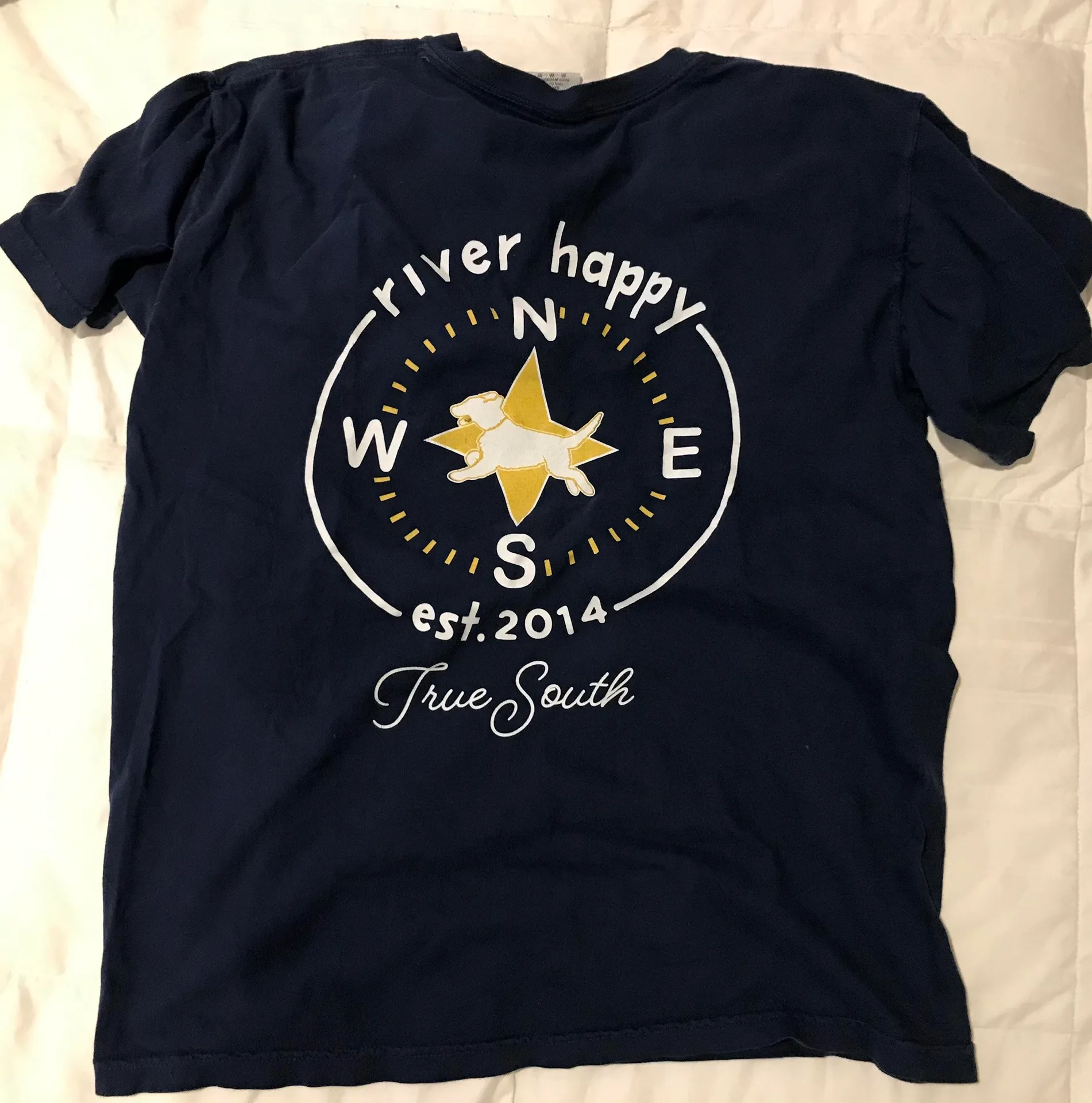 Comfort Colors River Happy  tshirt - Image 2